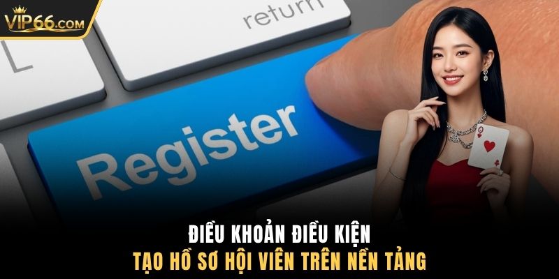 Điều khoản điều kiện tạo hồ sơ hội viên trên nền tảng