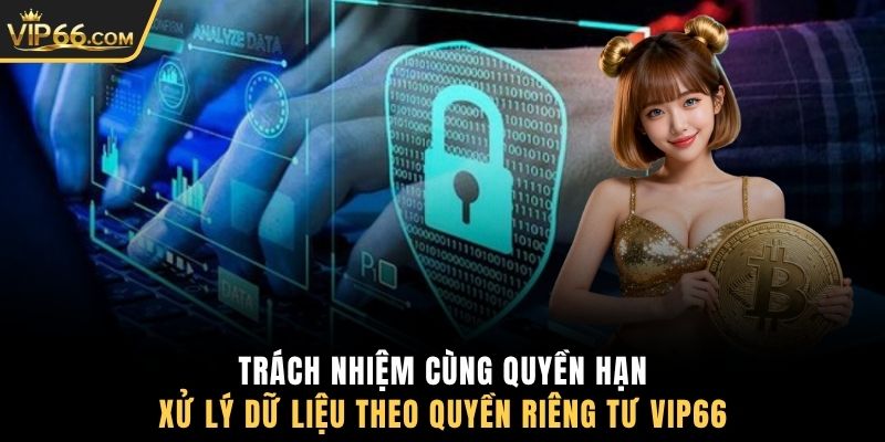 Trách nhiệm cùng quyền hạn xử lý dữ liệu theo quyền riêng tư VIP66